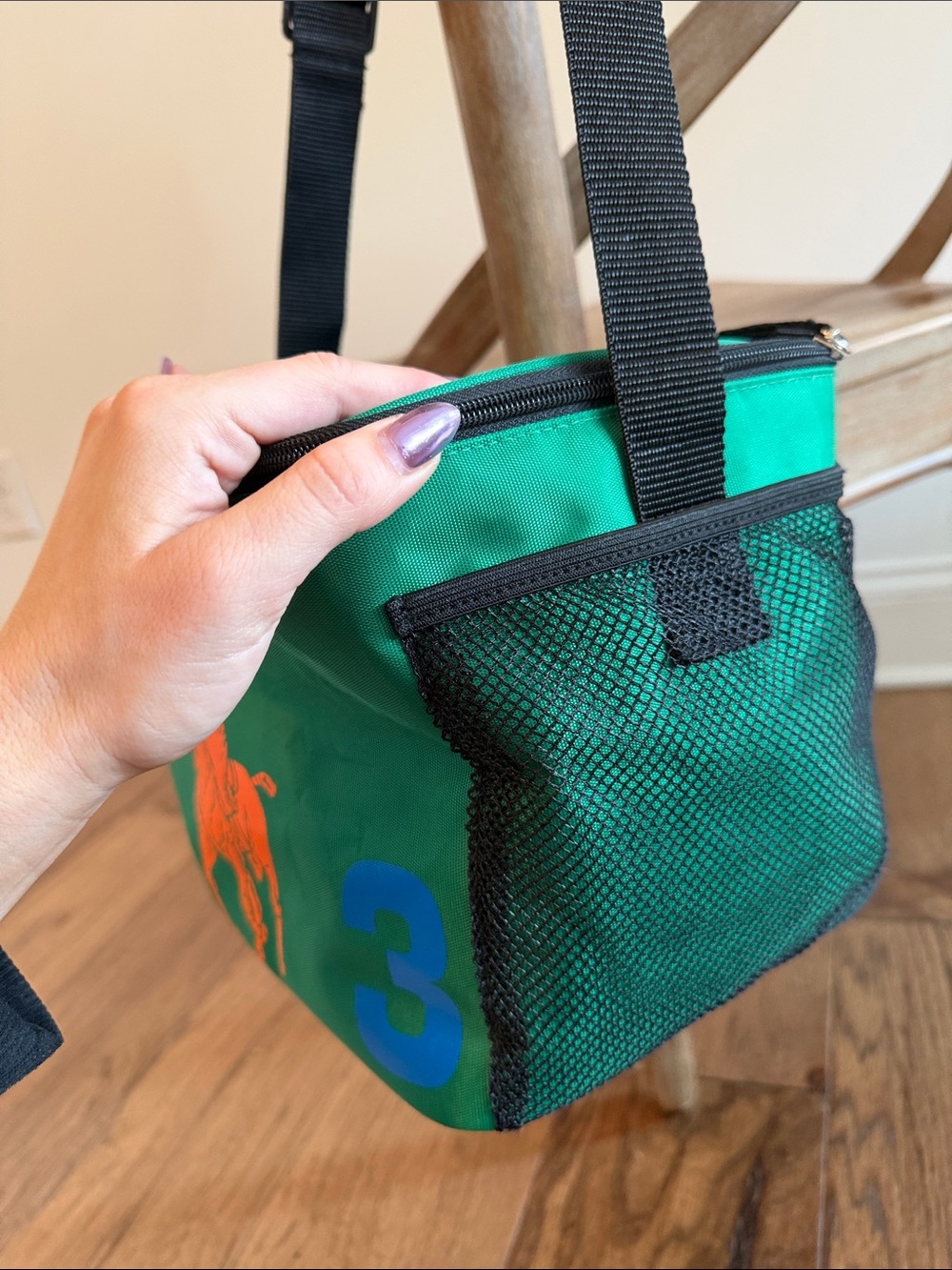 Ralph Lauren Green Lunchbox from the Big Pony Collection - Picture 3 of 5